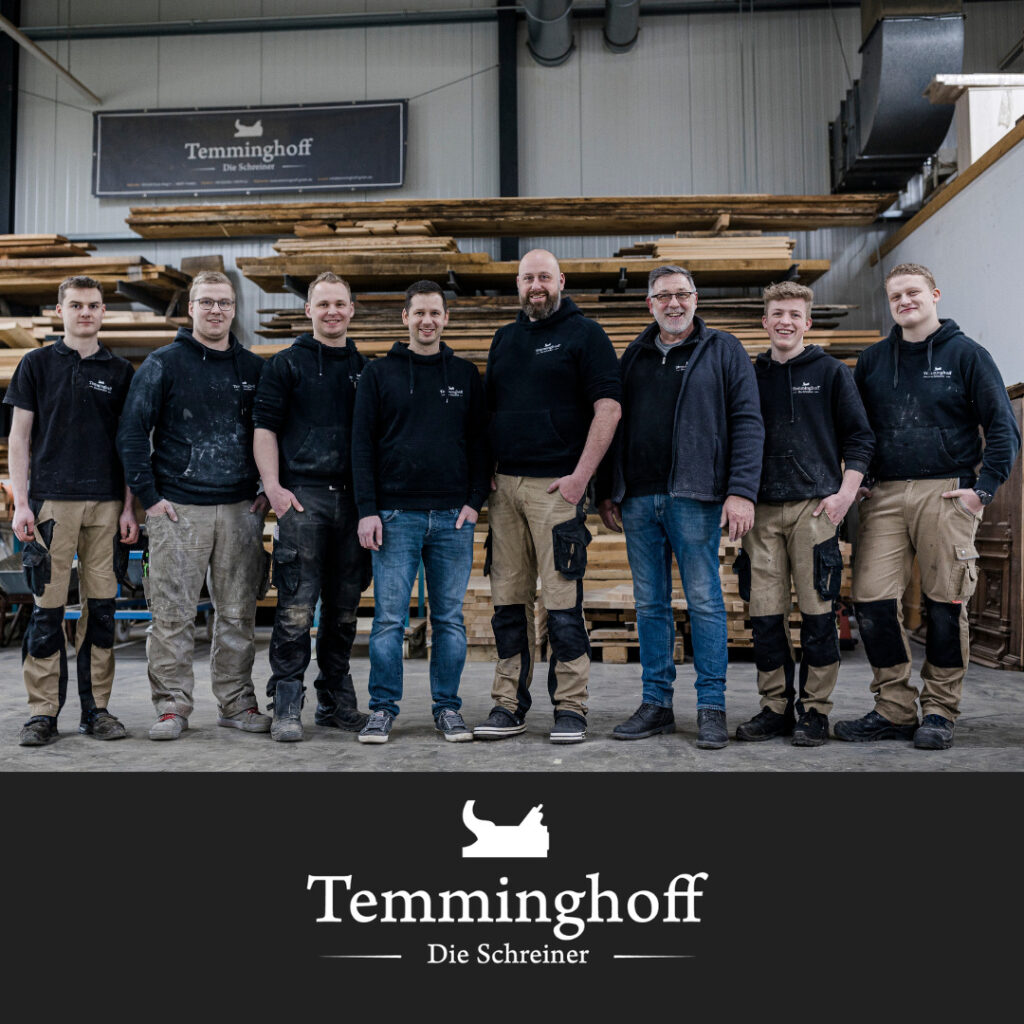 Team Temminghoff Tischlerei Schreinerei